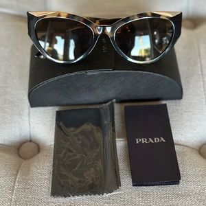 ✨Prada Monochrome Revolution Cat Eye Sunglasses✨